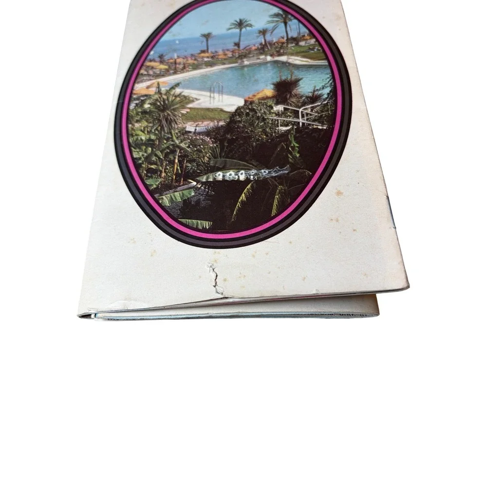 Vintage 1973 Spain Travel Brochure Costa del Sol‎ Costa de la Luz Tourism